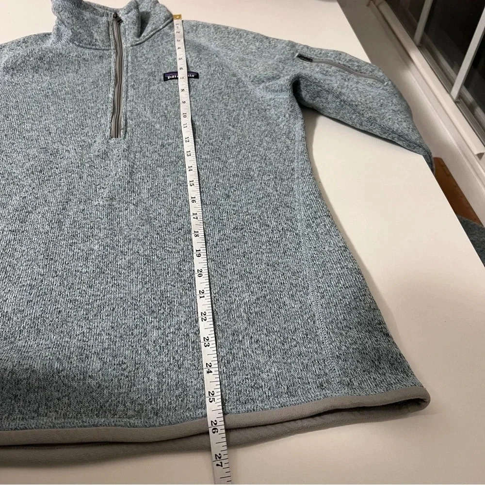 Patagonia Better Sweater 1/4 Zip Pullover Size Medium - Picture 9 of 10